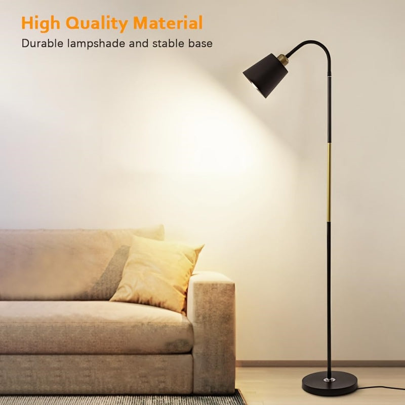 Adjustable Standard Floor Lamp Living Room Reading Light Free Standing Lighting