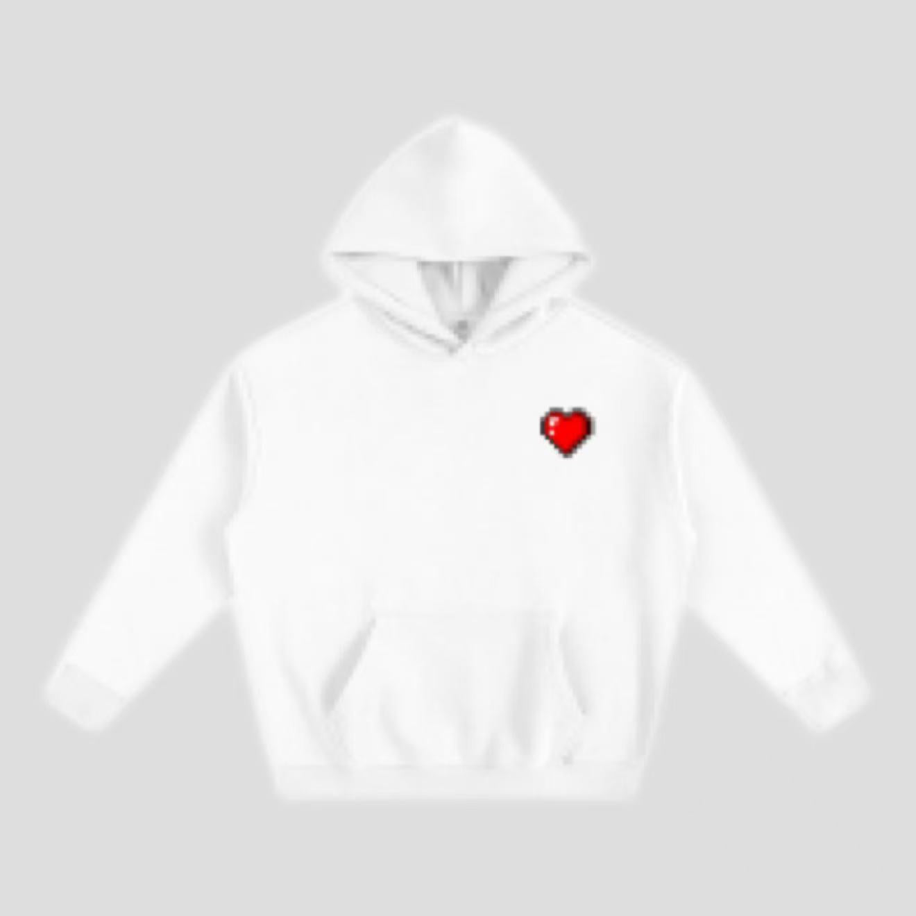 Mens Fashionable Casual Printed Pullover Hoodie