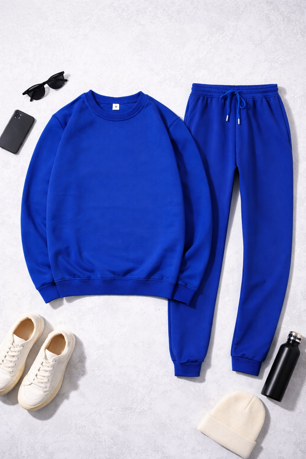 Essential Crewneck Sweatshirt & Jogger Set