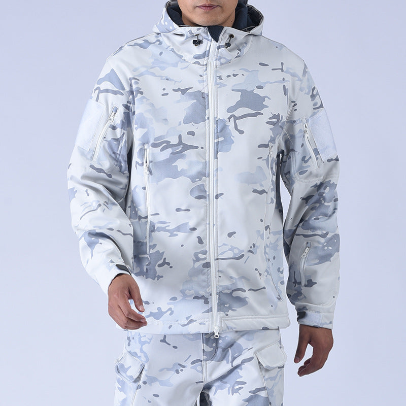 Camouflage Outdoor Autumn And Winter Windbreaker