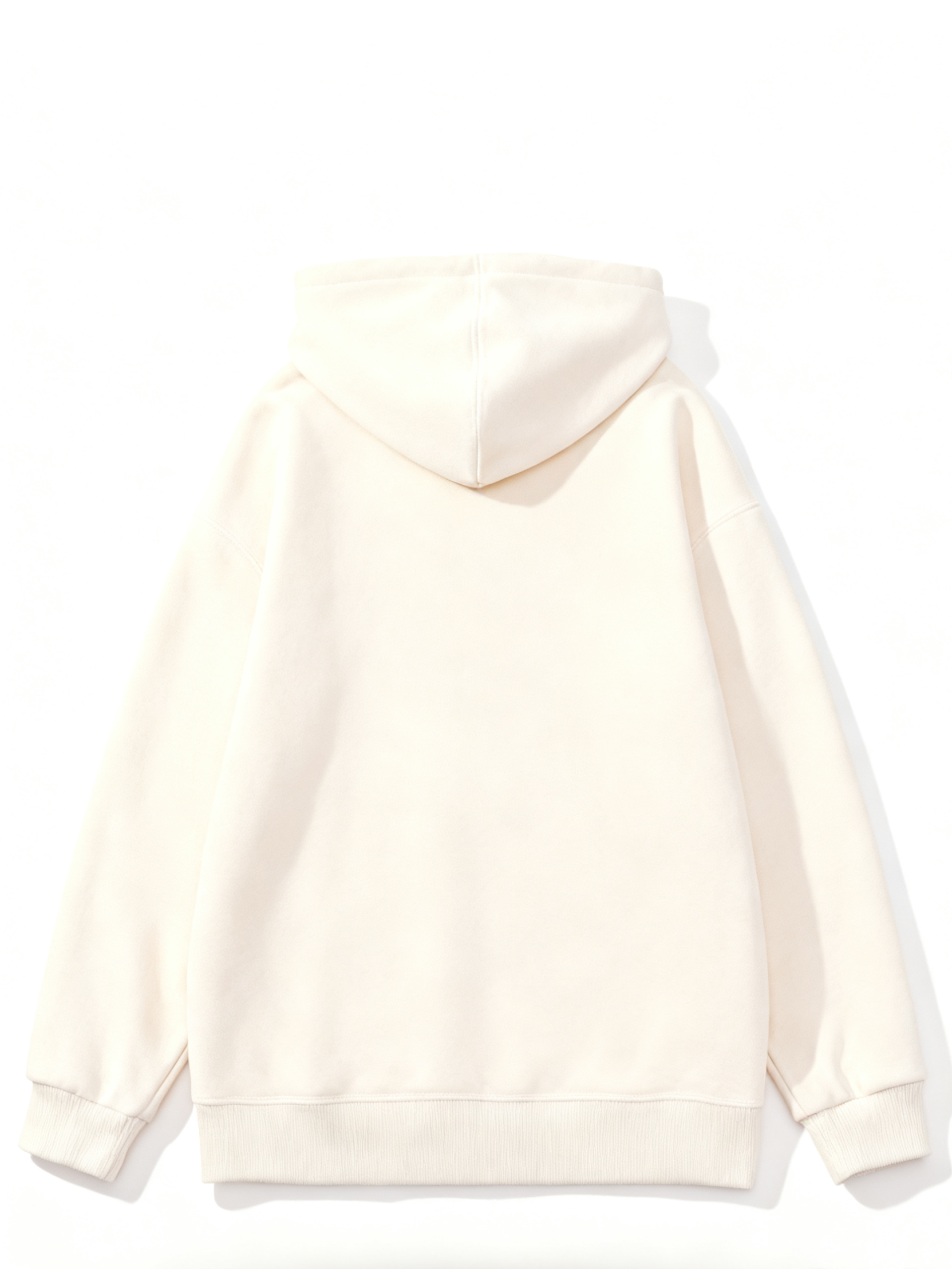 Classic Cream Pullover Hoodie