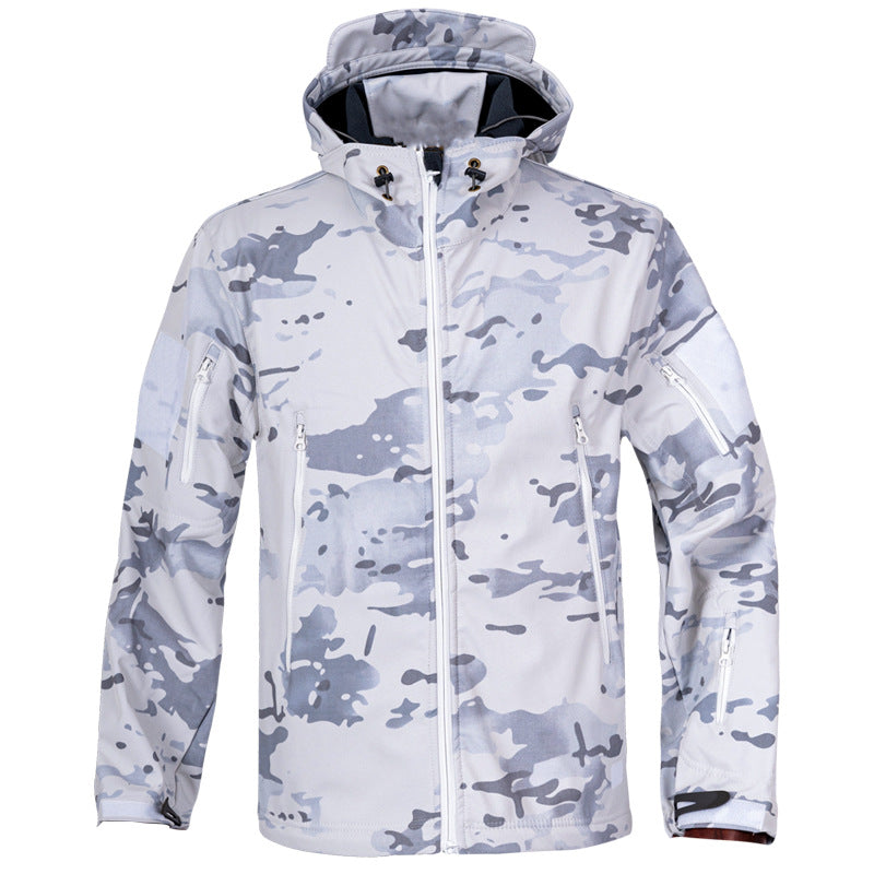 Camouflage Outdoor Autumn And Winter Windbreaker