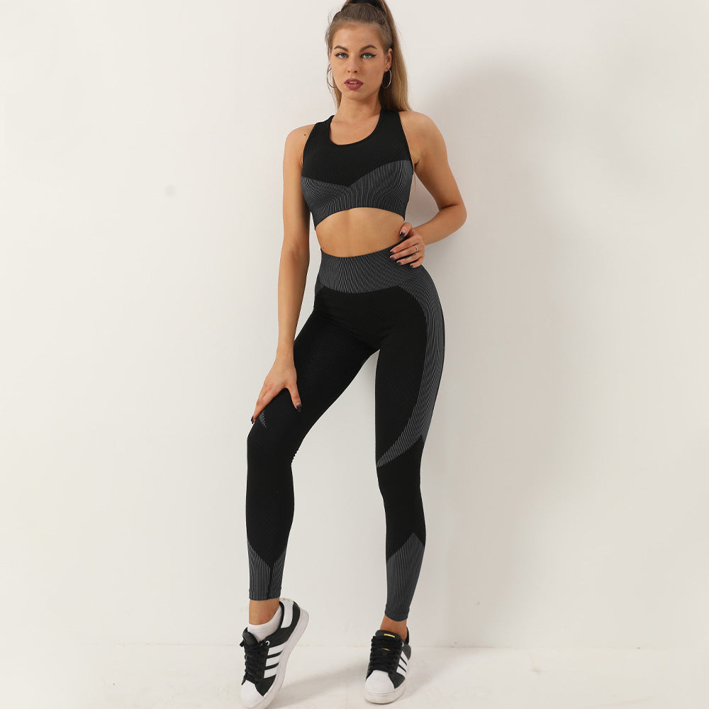 Sports Vest Fitness Sports Pants Two-piece Set