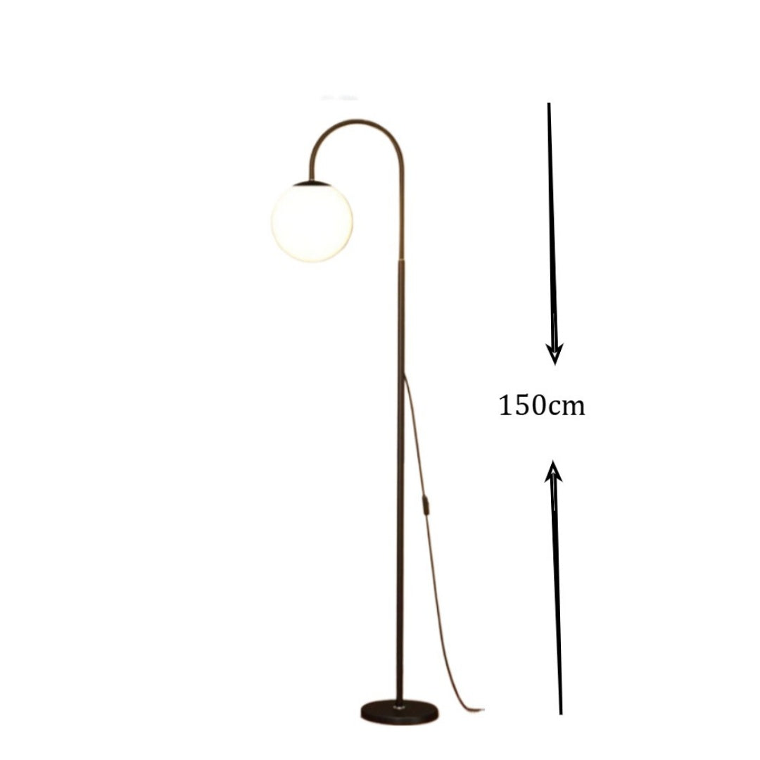 3 Color Floor Lamp Black Modern Standing Light Living Room Bedroom Reading Lamp