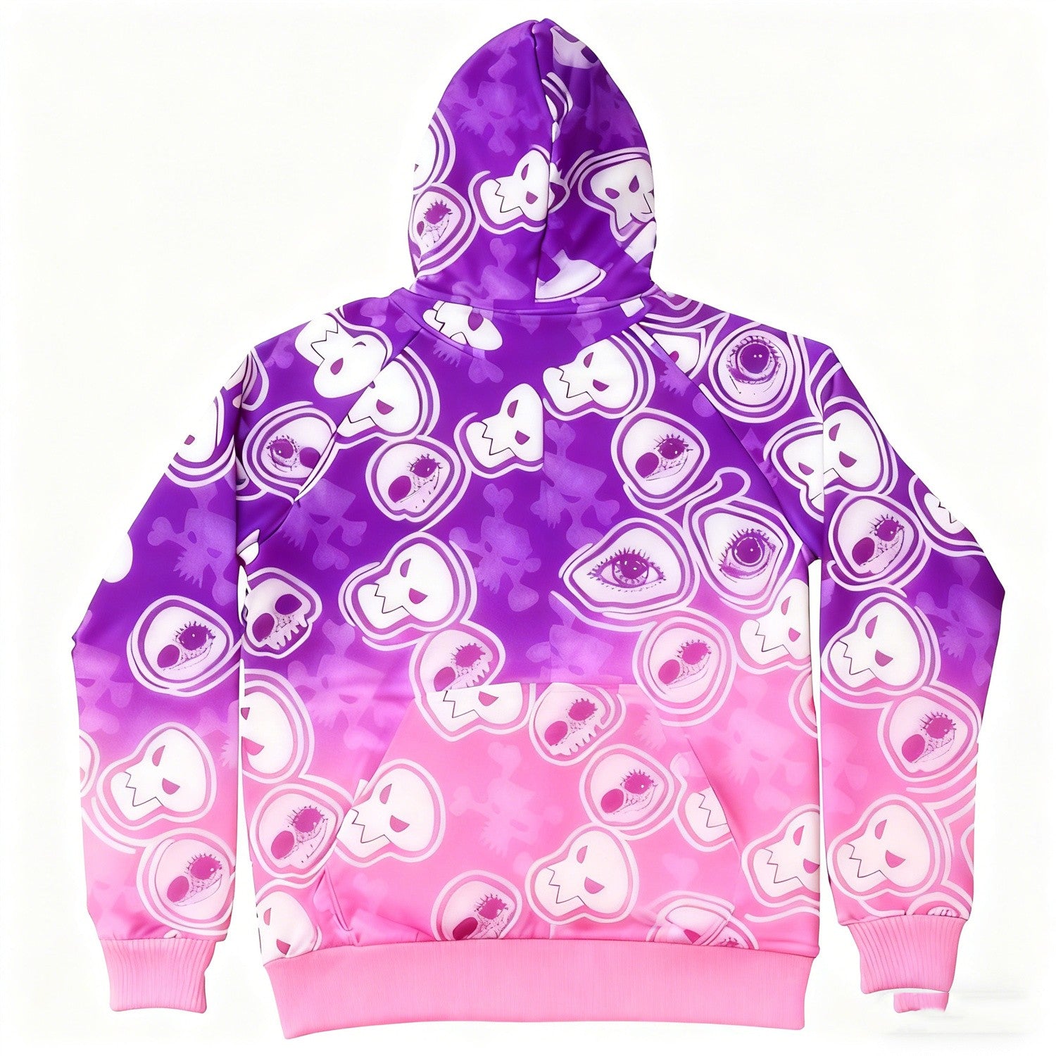 Fashion Casual Printed Polyester Sweater