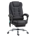 Vinsetto Six-Point Massage And Heated Office Chair - Black