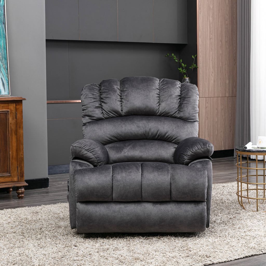 Electric Power Lift Recliner Chair Sofa With Massage And Heat For Elderly, 2 Side Pockets, USB Ports