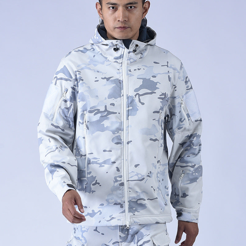 Camouflage Outdoor Autumn And Winter Windbreaker