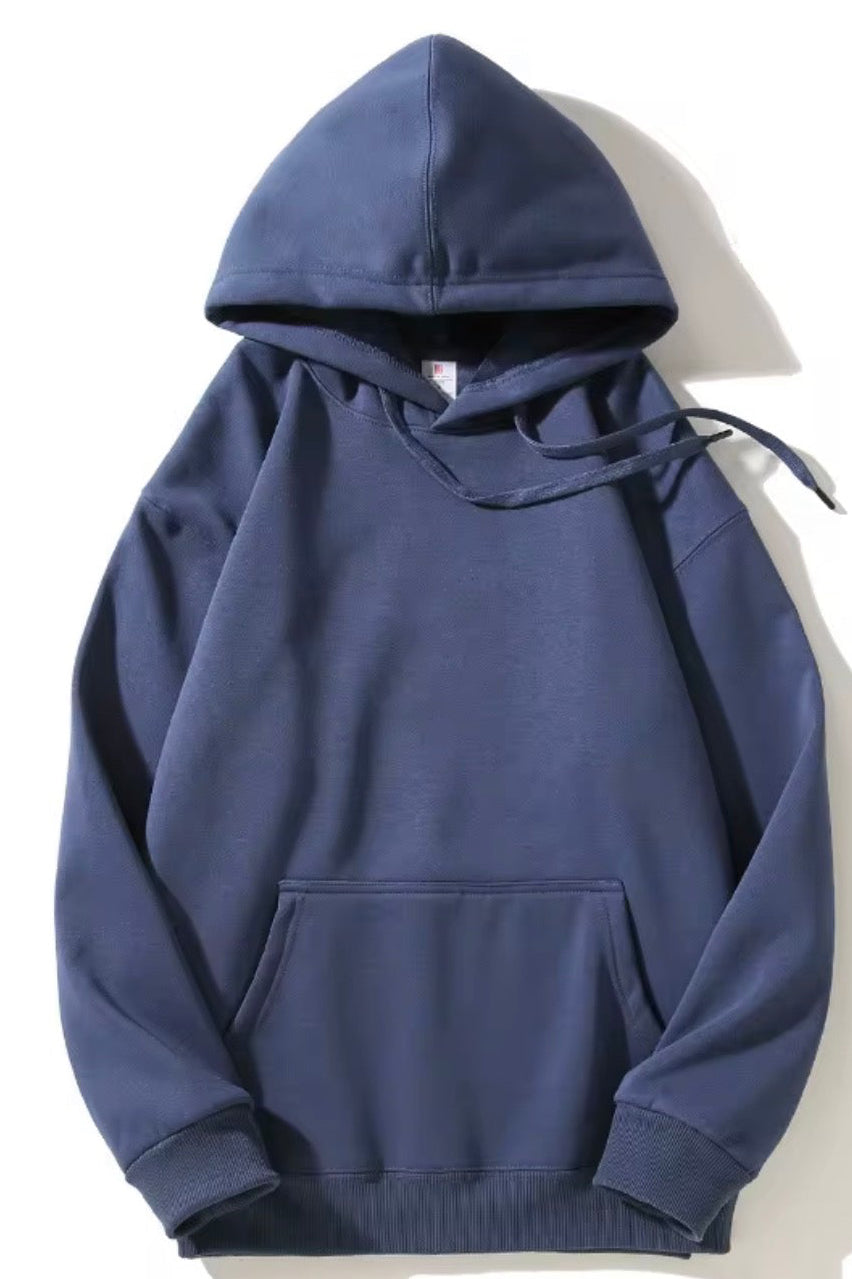 Premium Essential Navy Hoodie