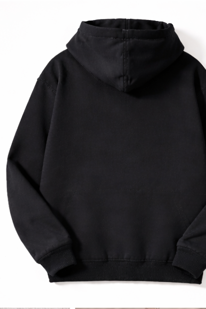 Black Essential Hoodie