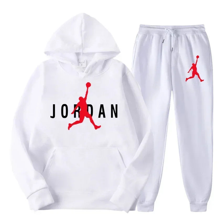 Men's Sporty Hoodie Set