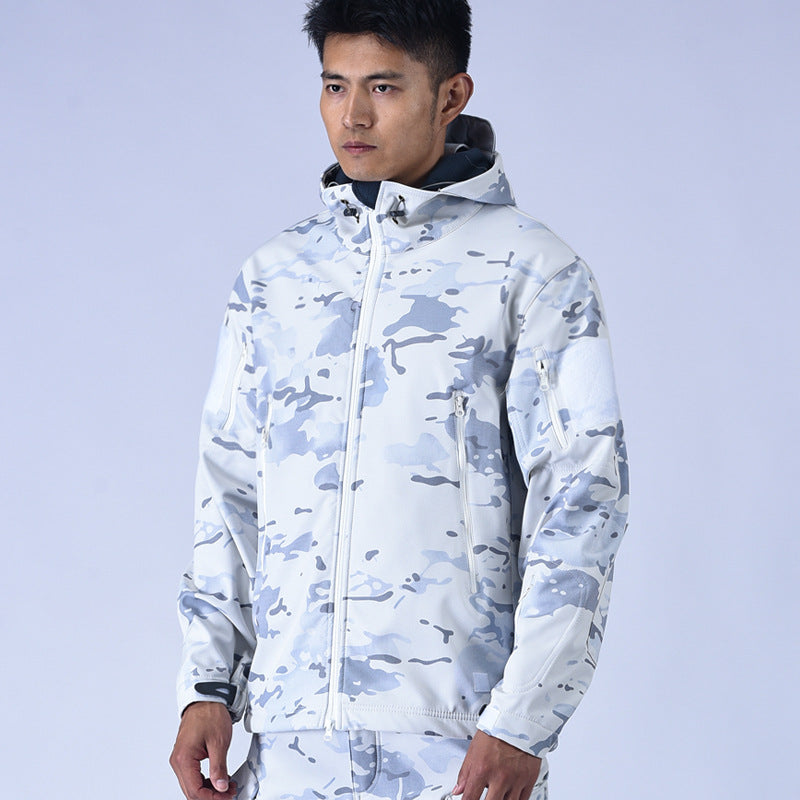 Camouflage Outdoor Autumn And Winter Windbreaker