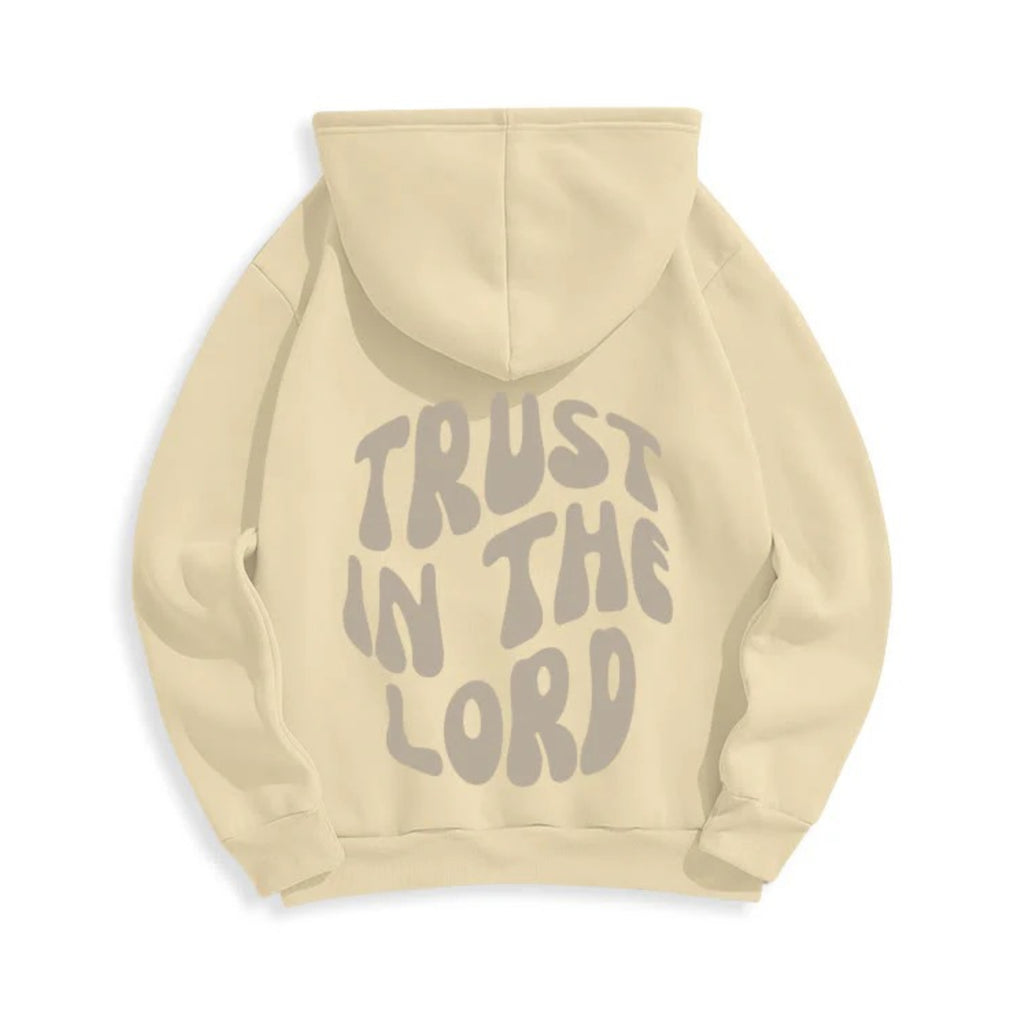 Gray And Blue Characters Hooded Sweatshirt