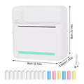 Mini Thermal Printer Pocket Bluetooth Mobile Phone Photos Label Printing Machine